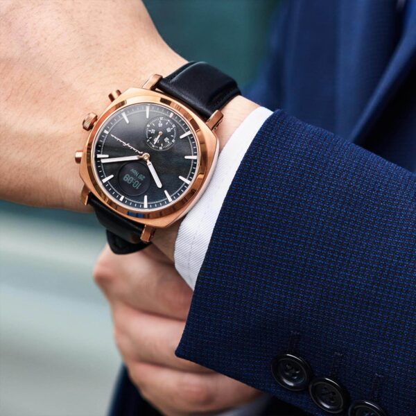 Senso Hybrid Sunburst Rose Gold | Pininfarina Hybrid Watches